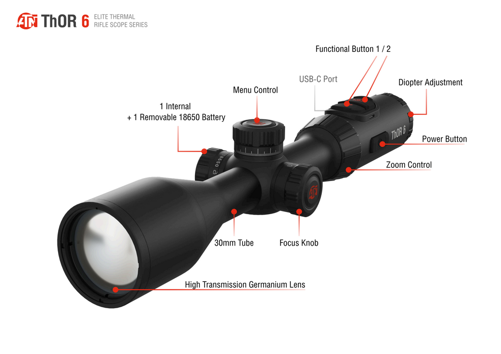 ATN ThOR 6 Elite 635 LRF
