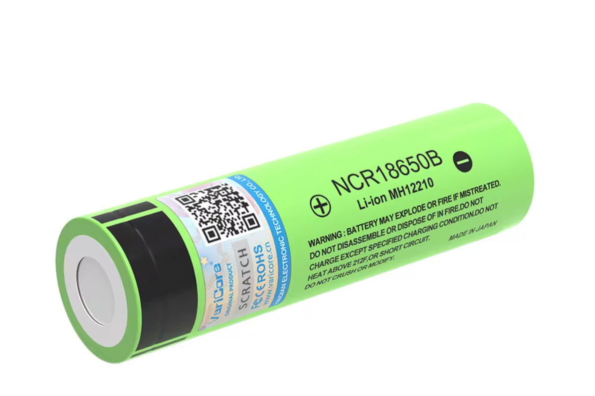NCR18650B 3,7 v 3400 mAh 18650 Lithium-Akku (ohne Spitze)