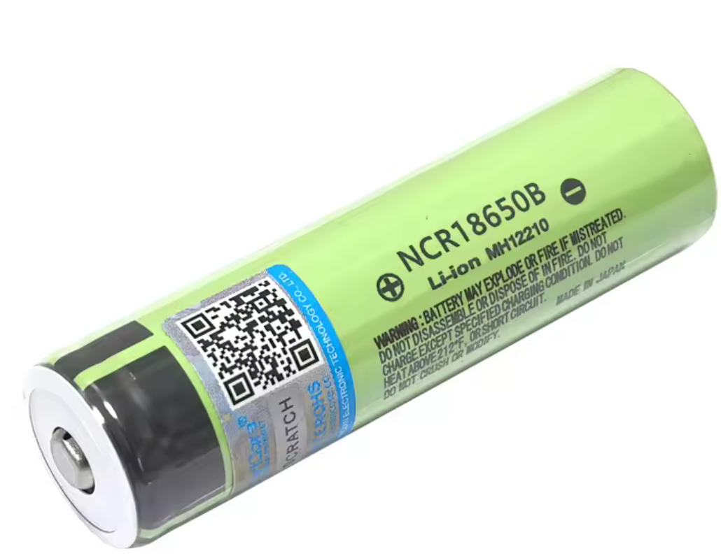 NCR18650B 3,7 v 3400 mAh 18650 Lithium-Akku (mit Spitze)